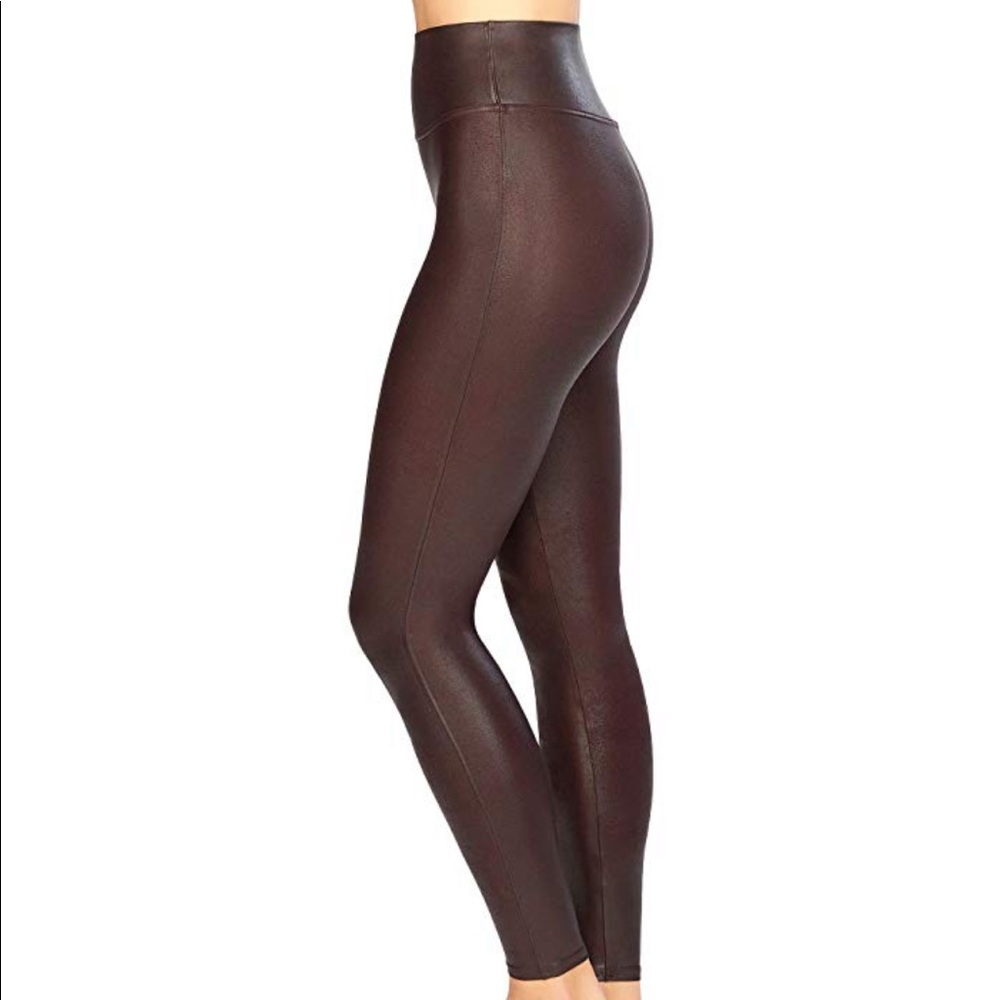 Spanx Faux Leather Leggings NWT